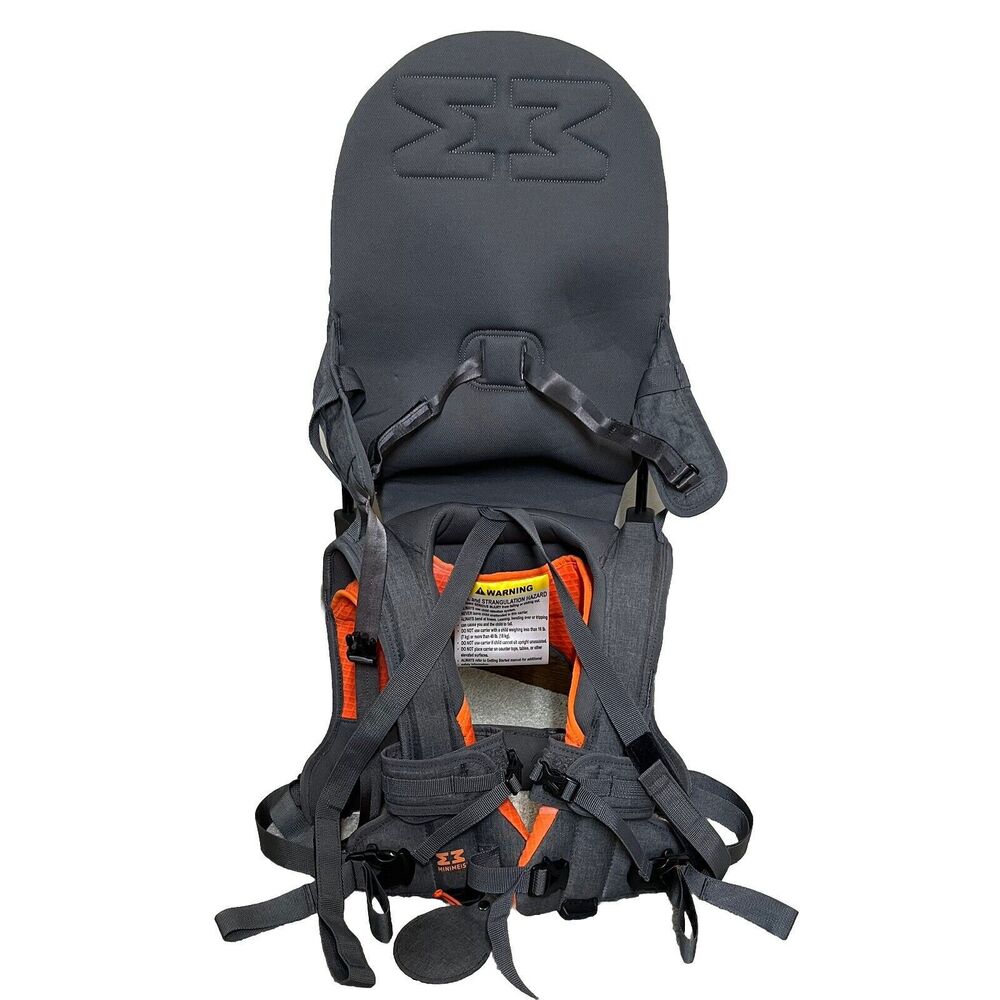 MiniMeis G4 Child Shoulder Carrier Gray Hiking Trail Infant Toddler Lightweight